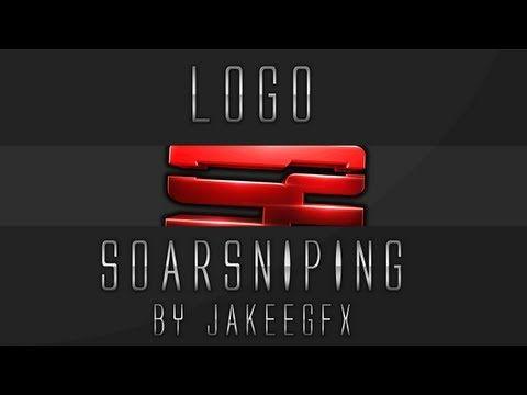SoaRSniping Logo - Set Sniping Logo PSD Image Logo Template, PSD