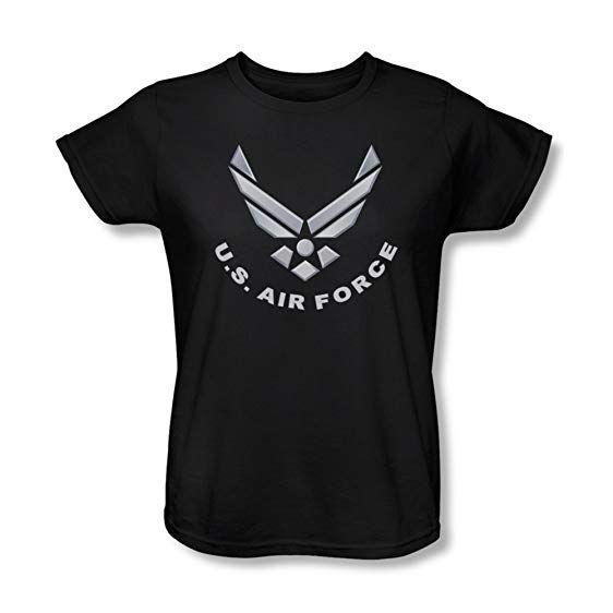 Air Force Official Logo - Amazon.com: United States Air Force - Women's T-Shirt Official Logo ...