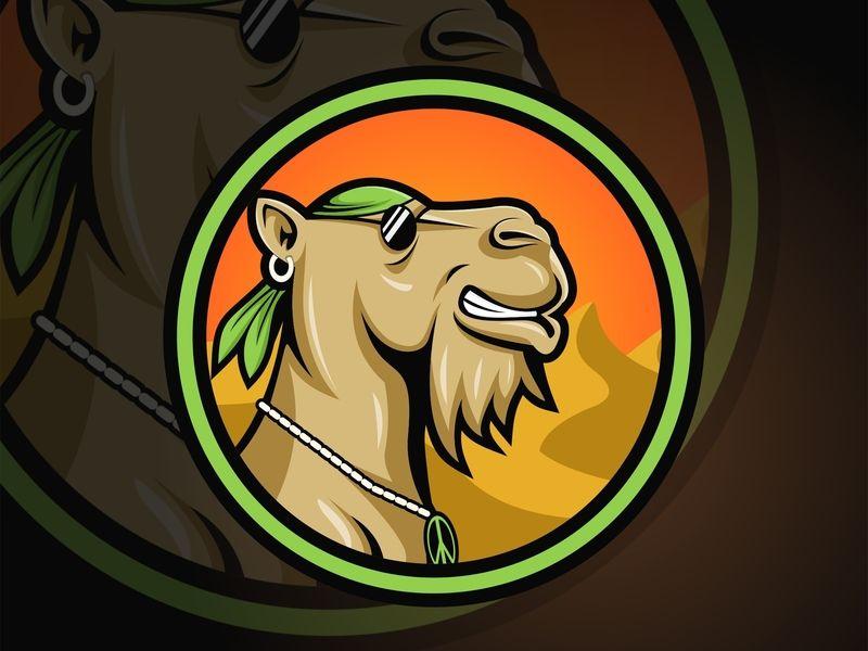 Hippie Cool Logo - Camel Hipies Logo