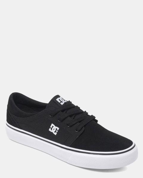 Black and White DC Shoes Logo - Exceptional Shoe Trase Sd Logos Dc Shoes Black White Mens 2018