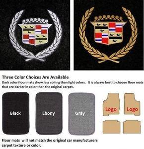 76 Cadillac Logo - 1965-76 Cadillac Calais 4 Piece Floor Mats w/ 2 Logos CL | eBay