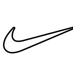 Nike Swoosh Logo - Nike Swoosh Logo Outline. Birthday Party. Outline, Logo
