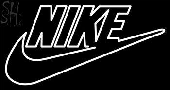 Nike Swoosh Logo - Custom Nike Swoosh Logo Neon Sign 1 | Custom Neon Signs | Neon Light