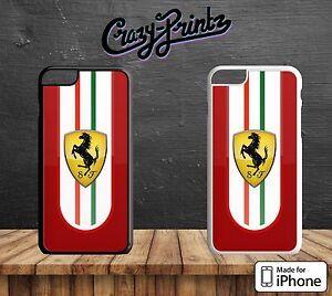 Red Italian Logo - Ferrari Inspired Logo Red Italian Hard Case Cover for all iPhone ...