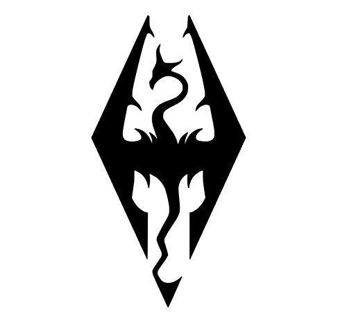 Skyrim Logo - Amazon.com: Skyrim Emblem Vinyl Decal, Skyrim Stickers, Skyrim ...