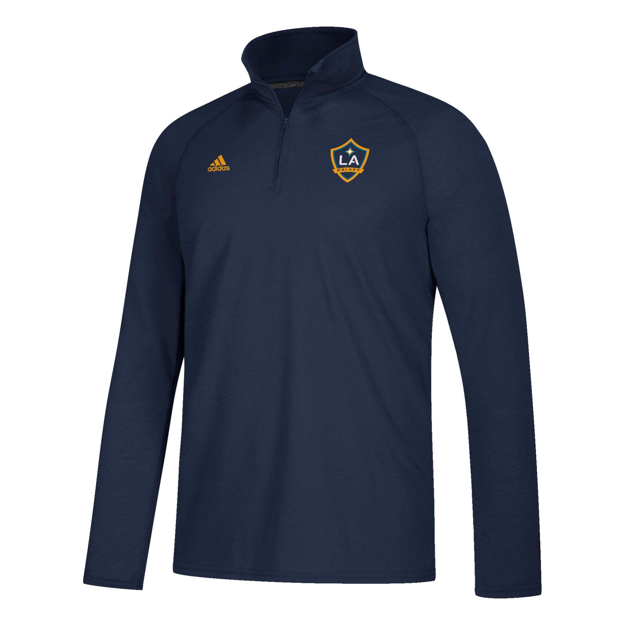 LC Football Logo - LA Galaxy LC Logo Set Fleece Top Long Sleeve Navy Mens Football