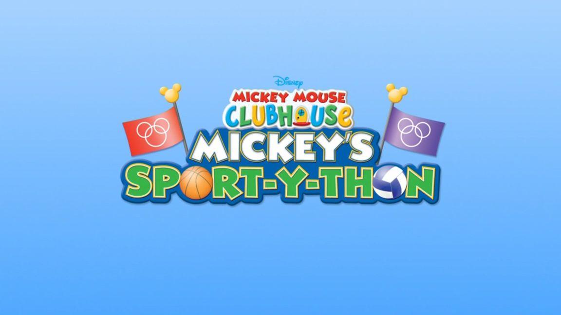 Mickey Mouse Clubhouse Logo - Mickey's Sport Y Thon