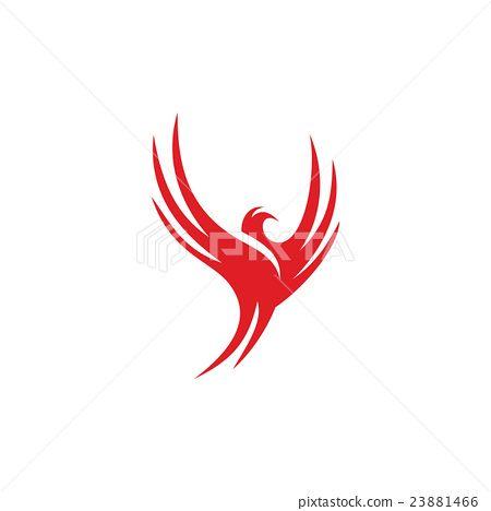 Red Jal Logo - Jal Logo With Red Bird cardinal bird logo