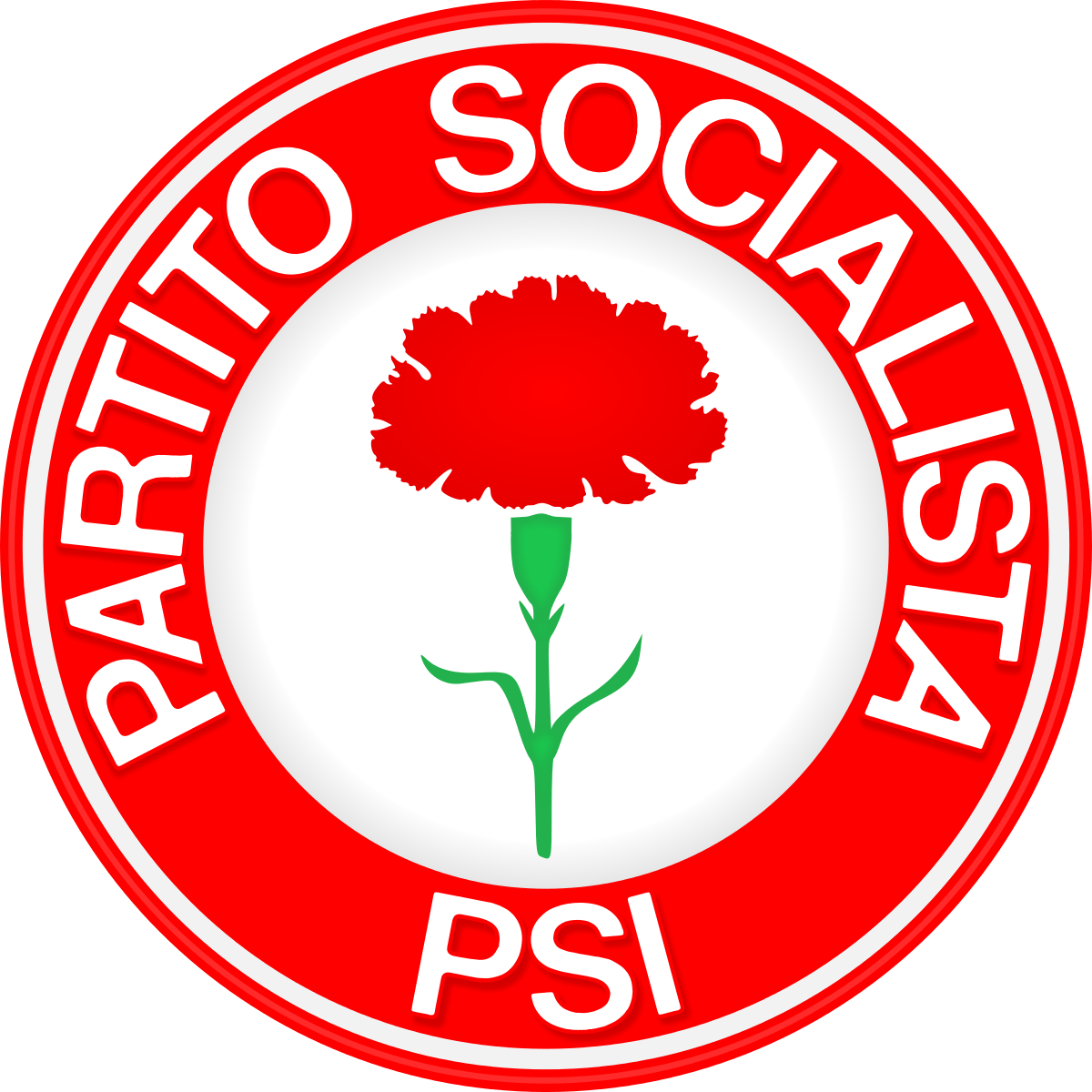 Red Italian Logo - Italian Socialist Party