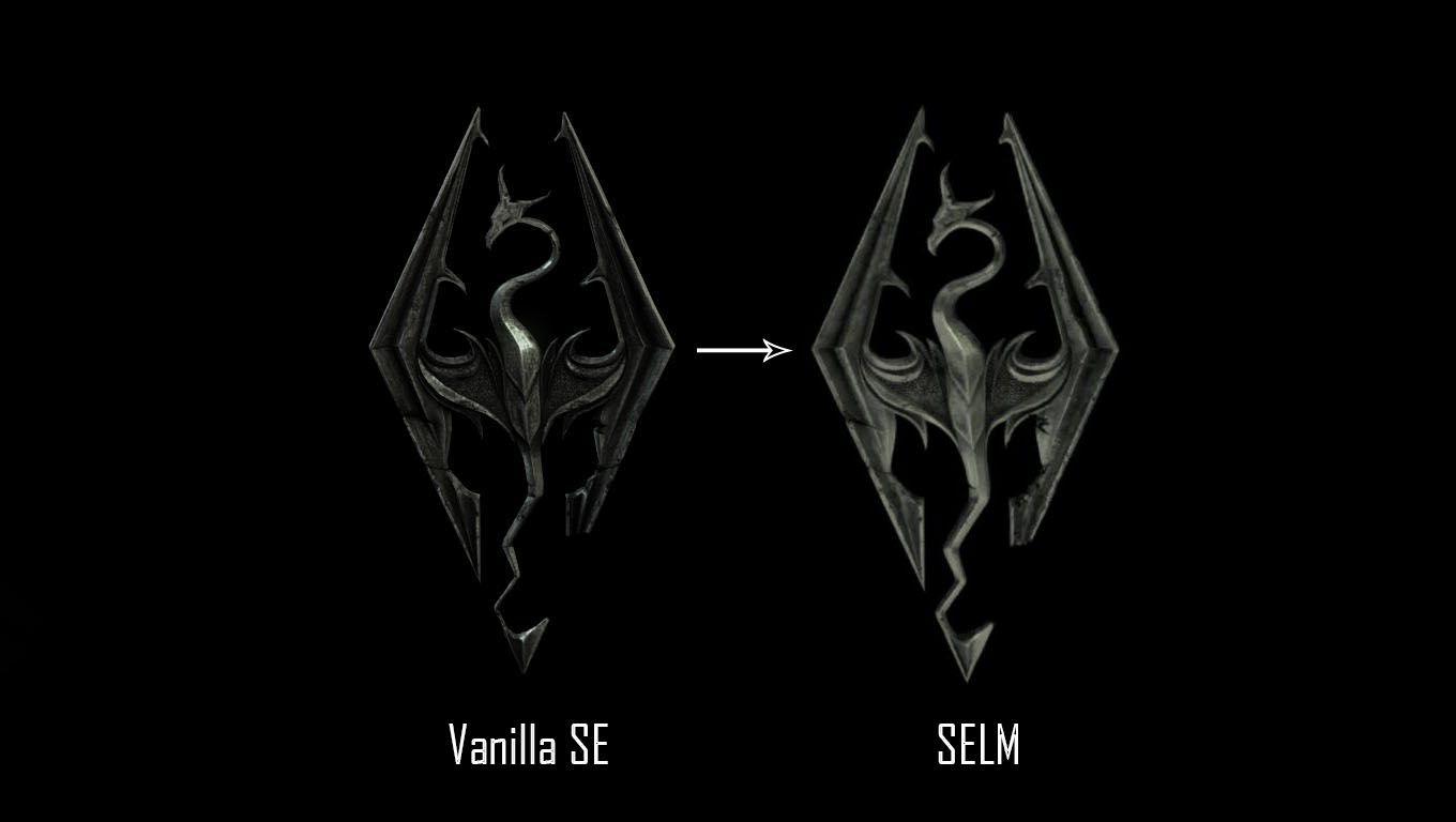 Skyrim Logo - Special Edition Logo Mod (SELM) at Skyrim Special Edition Nexus ...