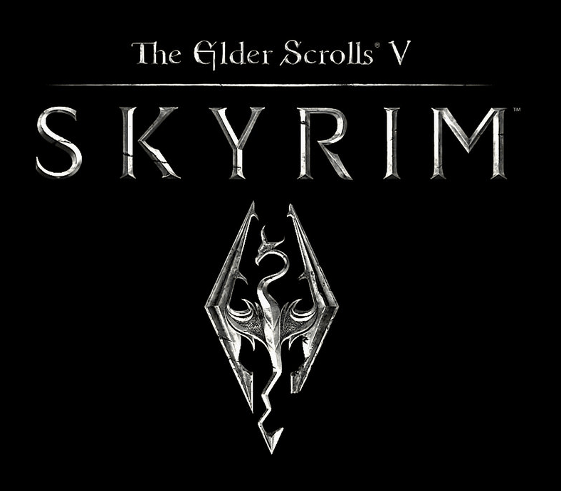 Skyrim Logo - Skyrim Logo / Games / Logonoid.com