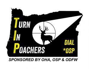 Oregon Department of Fish and Wildlife Logo - Turn in Poachers (TIP) - Oregon Hunters Association: OHA
