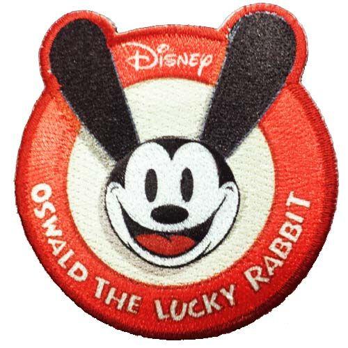 Oswald the Lucky Rabbit Logo - Disney Iron On Patch The Lucky Rabbit Disney World