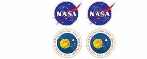High Quality NASA Logo - 4x Nasa Logo Sticker Printed Car Truck Meatball Seal Space Shuttle ...