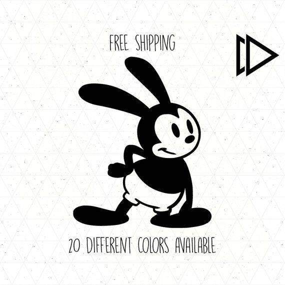 Oswald the Lucky Rabbit Logo - Oswald The Lucky Rabbit Decal | Etsy