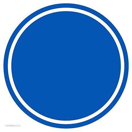 Royal Blue Circle Logo - Royal Blue Solid Color Circle Gift Labels, 40-Pack - Walmart.com