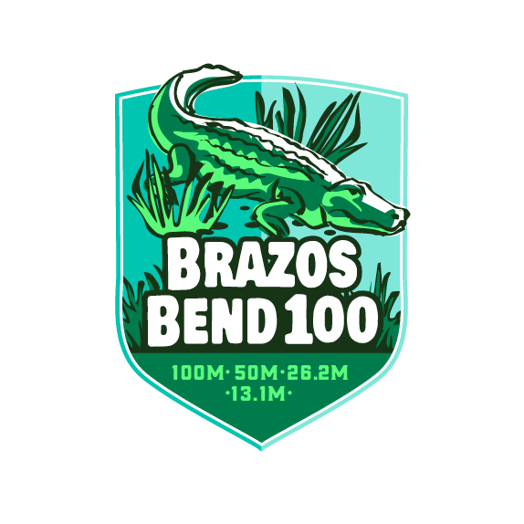 100% Racing Logo - Brazos Bend 100, Fastest Trail in Texas Trail Running, Fastest 100 ...
