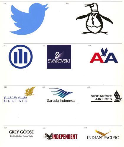 Famous Bird Logo - The World's Most Famous Logos, Organized By Visual Theme | logo ...