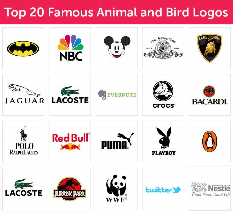 Famous Bird Logo - Top 20 Famous Animal and Bird Logos