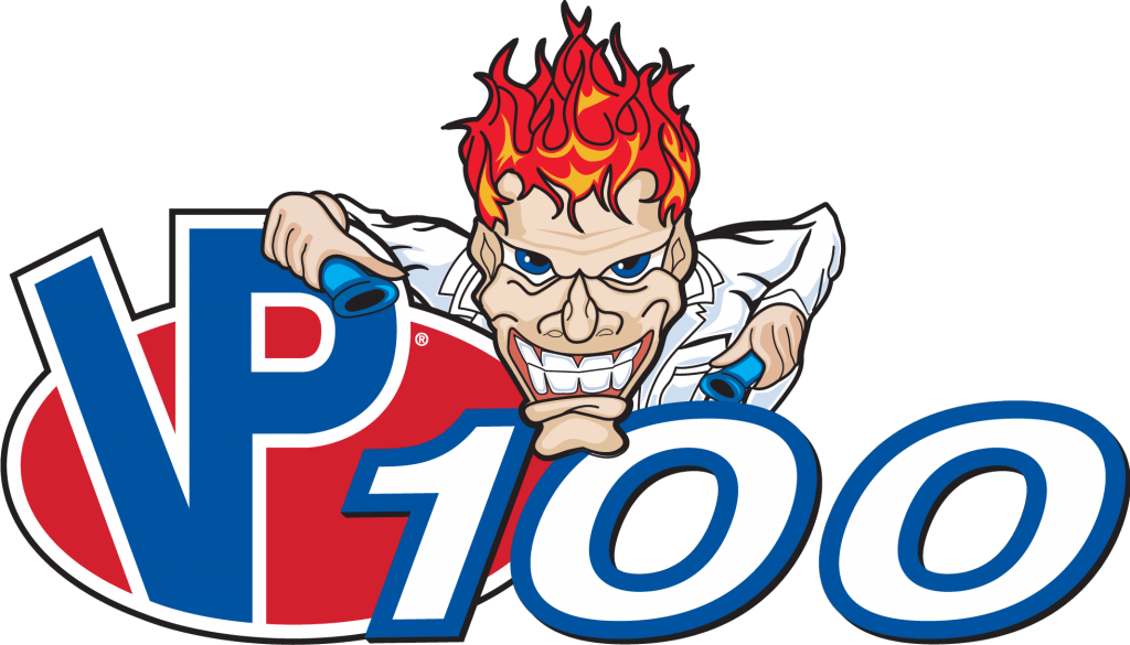 100% Racing Logo - VP Street Legal Fuel - VP Fuels