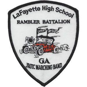 Lafayette High School Logo - LaFayette High School GA. Rambler Battalion Patch | eBay