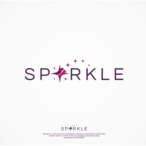 Sparkle Logo - Let is SPARKLE logo design for Relationship Startup