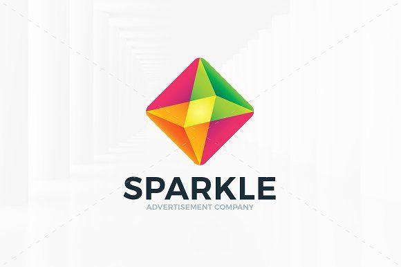 Sparkle Logo - Sparkle Logo Template Logo Templates Creative Market