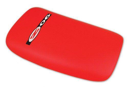 Red Torch Logo - 1997-2004 C5 Corvette Embroidered Console Lid Torch Red with Z06 Logo