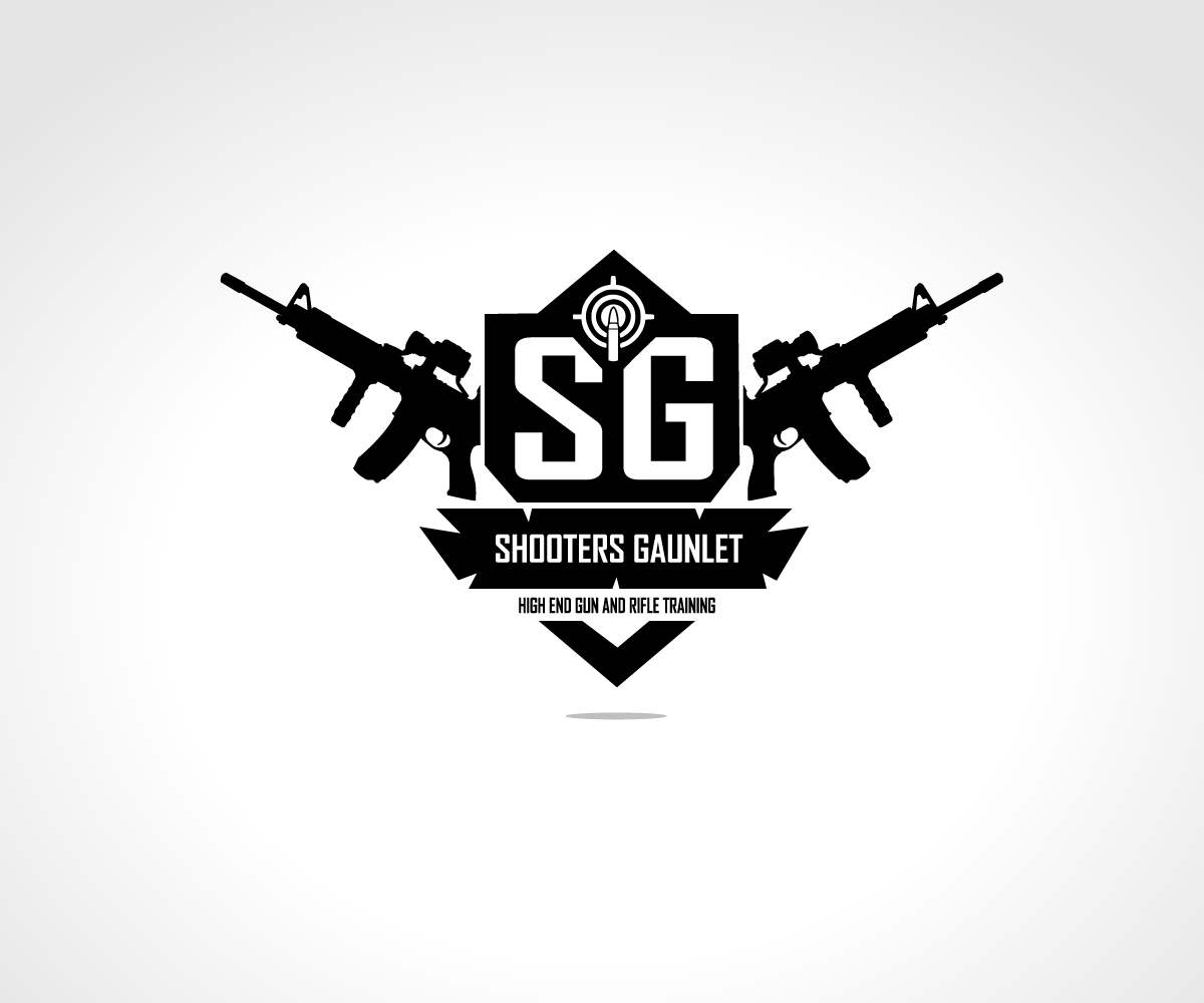 Gun Logo - Serious, Modern, Gun Logo Design for Use of the letters SG, open to
