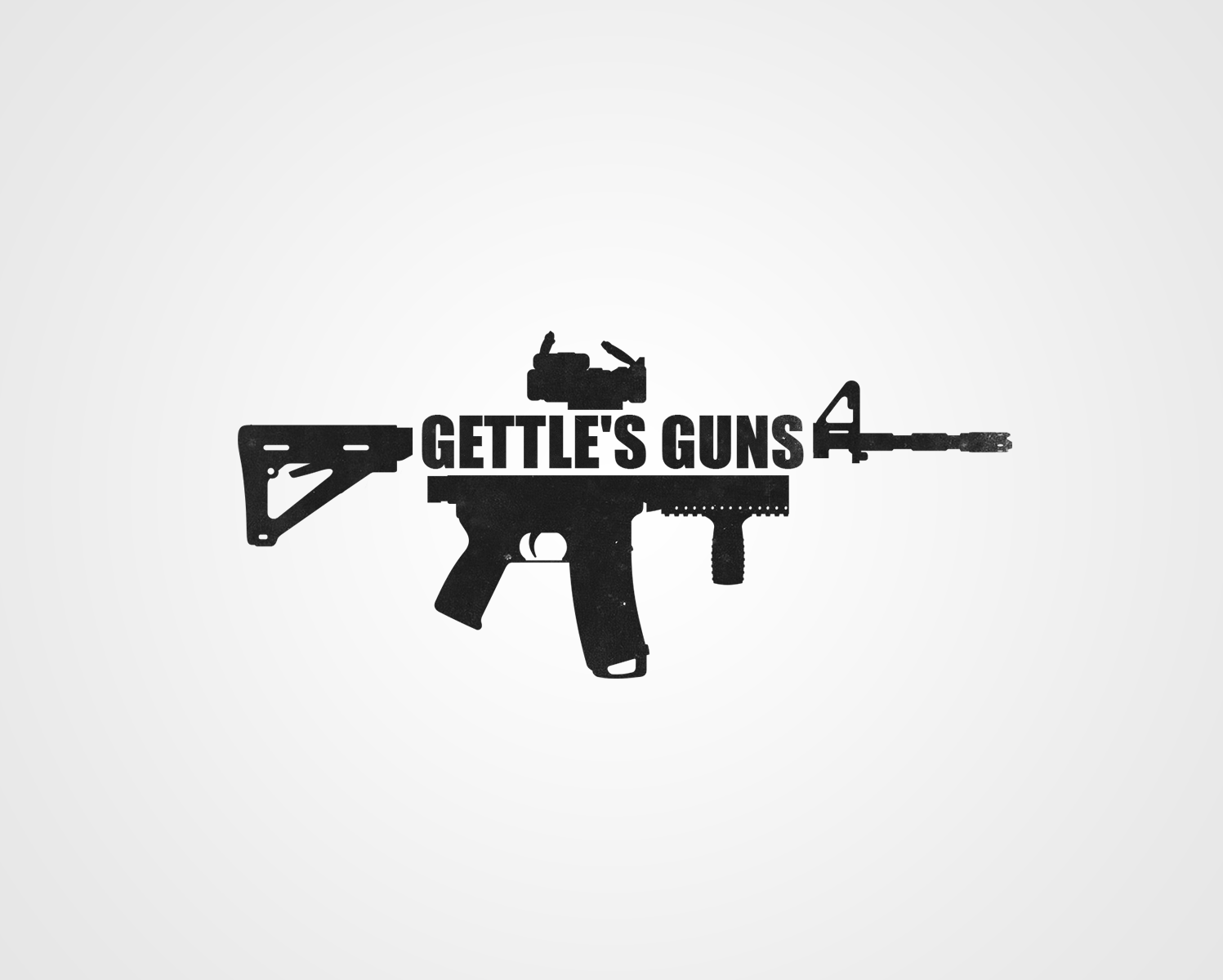 Guns Logo - Masculine, Bold, Retail Logo Design for Gettle's Guns by junaamrev ...