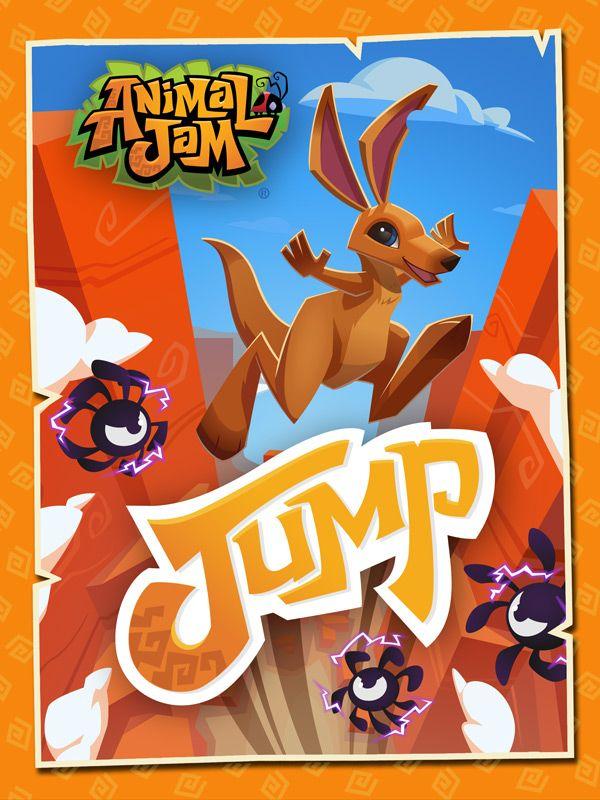 Animal Jam App Logo - AJ Jump