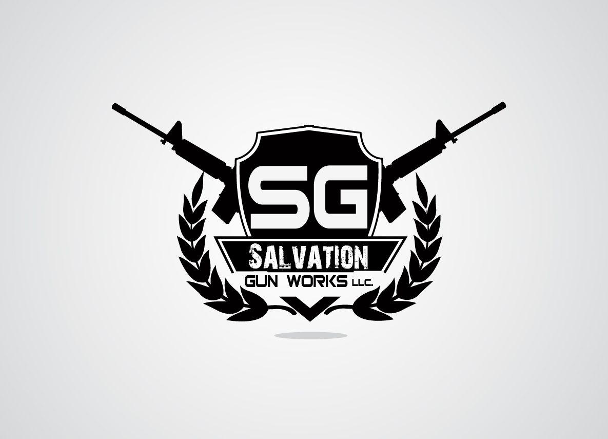 Gun Logo - Serious, Modern, Gun Logo Design for Salvation Gun Works LLC