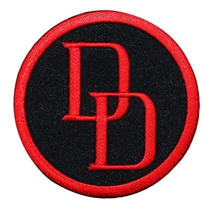 Daredevil Logo - Daredevil Logo IronOn Patch Marvel Comics Superhero