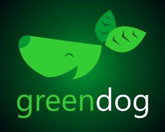 Green Dog Logo - greendog Designed