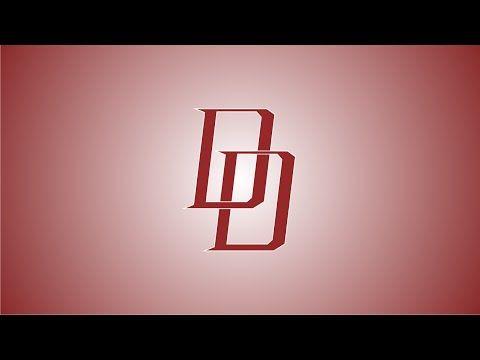 Daredevil Logo - Drawing DAREDEVIL Logo in CorelDraw