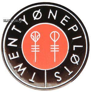 21 Pilots Logo - Twenty One Pilots Music Band 1 Circle Skeleton Key Logo Enamel