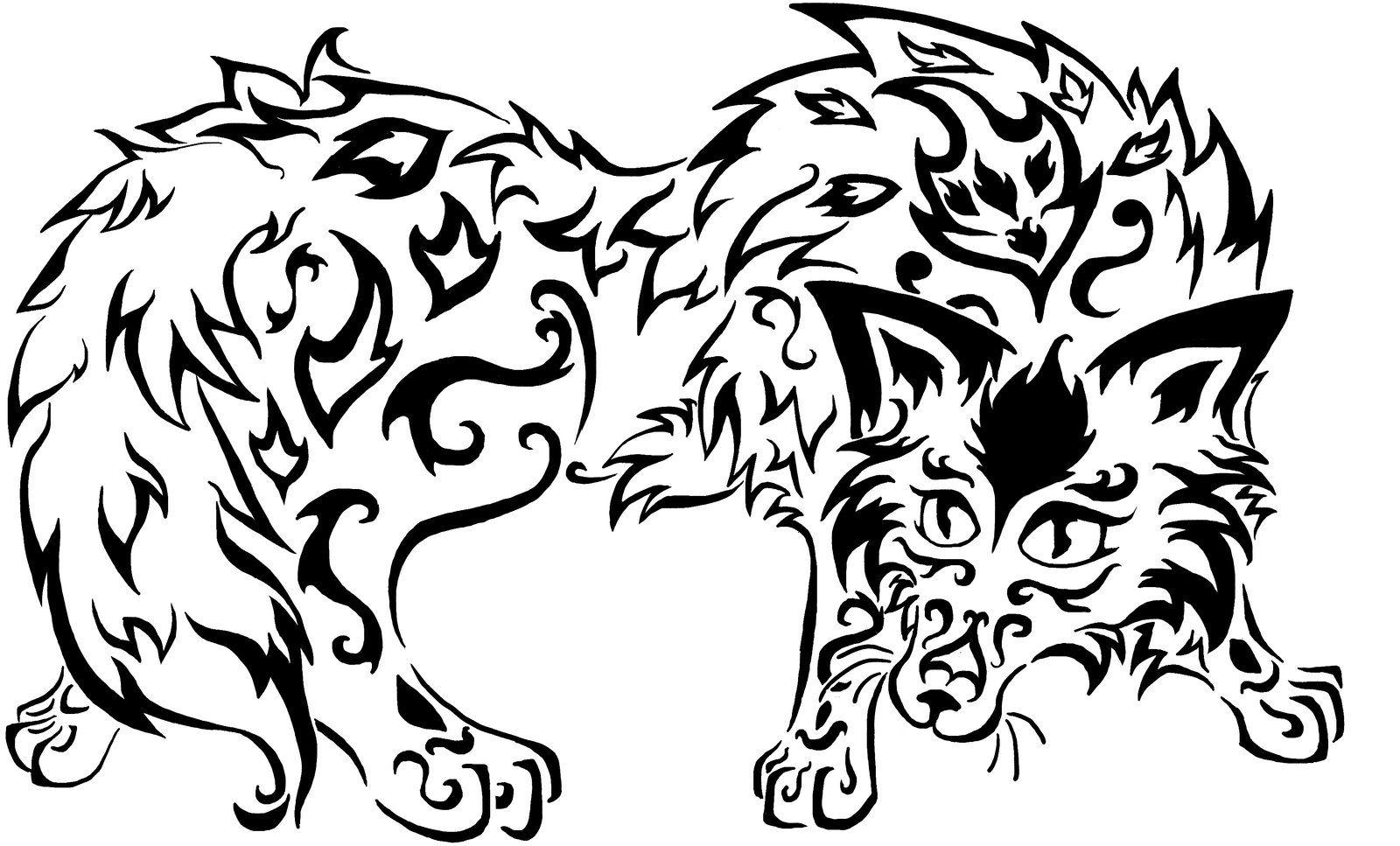 Black and White Drawing of a Wolf Logo - Free Black And White Drawings Of Animals, Download Free Clip Art ...