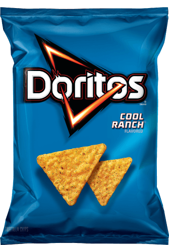 Cool Ranch Doritos Logo - DORITOS® COOL RANCH® Flavored Tortilla Chips