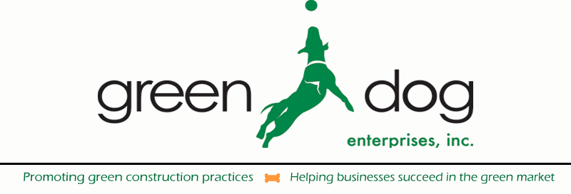 Green Dog Logo - Green Dog Enterprises. Promoting green construction practices
