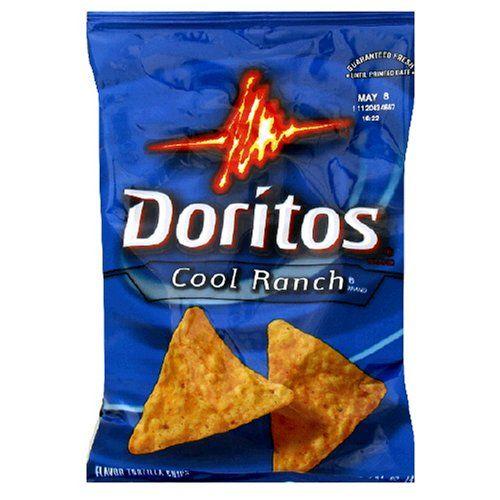 Cool Ranch Doritos Logo - Amazon.com: Doritos Tortilla Chips, Cool Ranch, 1 Ounce Bags (Pack ...