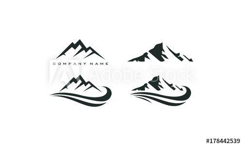 Mountain Peak Logo - mountain peak logo template - Buy this stock vector and explore ...
