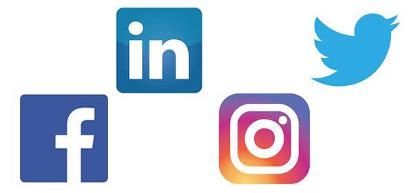 LinkedIn Instagram Logo - Find us on Social Media | Barrus