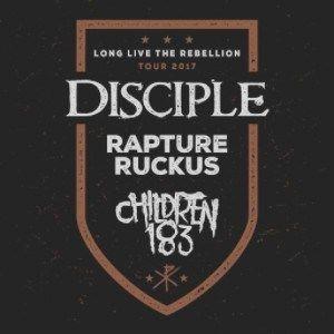 Disciple Rock Band Logo - Rock Band 'Disciple' Announces “Long Live the Rebellion Tour”