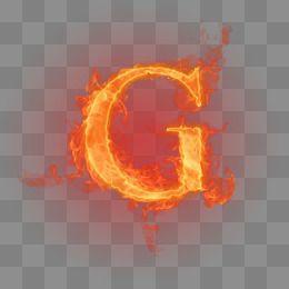 Blue Flame Letter G Logo - LogoDix