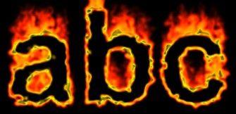 Flaming Letter S Logo - Flaming Text hot text logo effects online