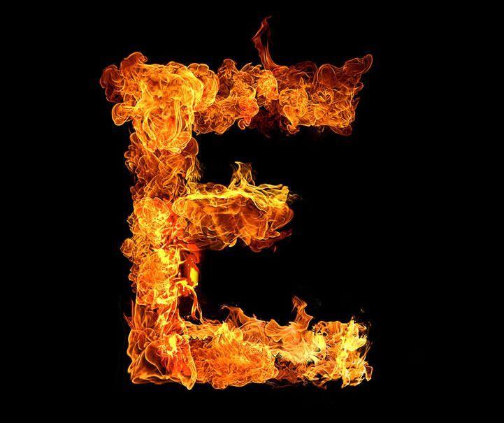 Flaming Letter S Logo - Inferno Typeface - A Flaming Typographic Experiment