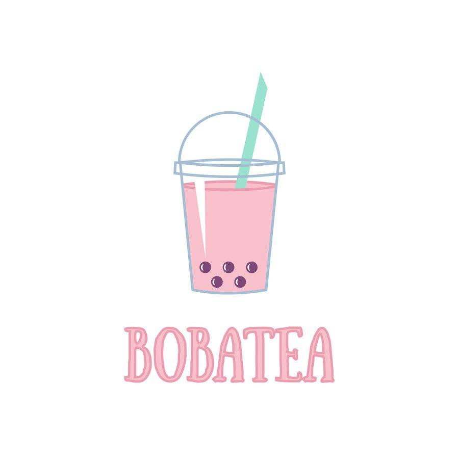 Boba Drink Logo - Entry #3 by BlueFoxNebula for Design a Logo for BobaTea (Bubble Tea ...