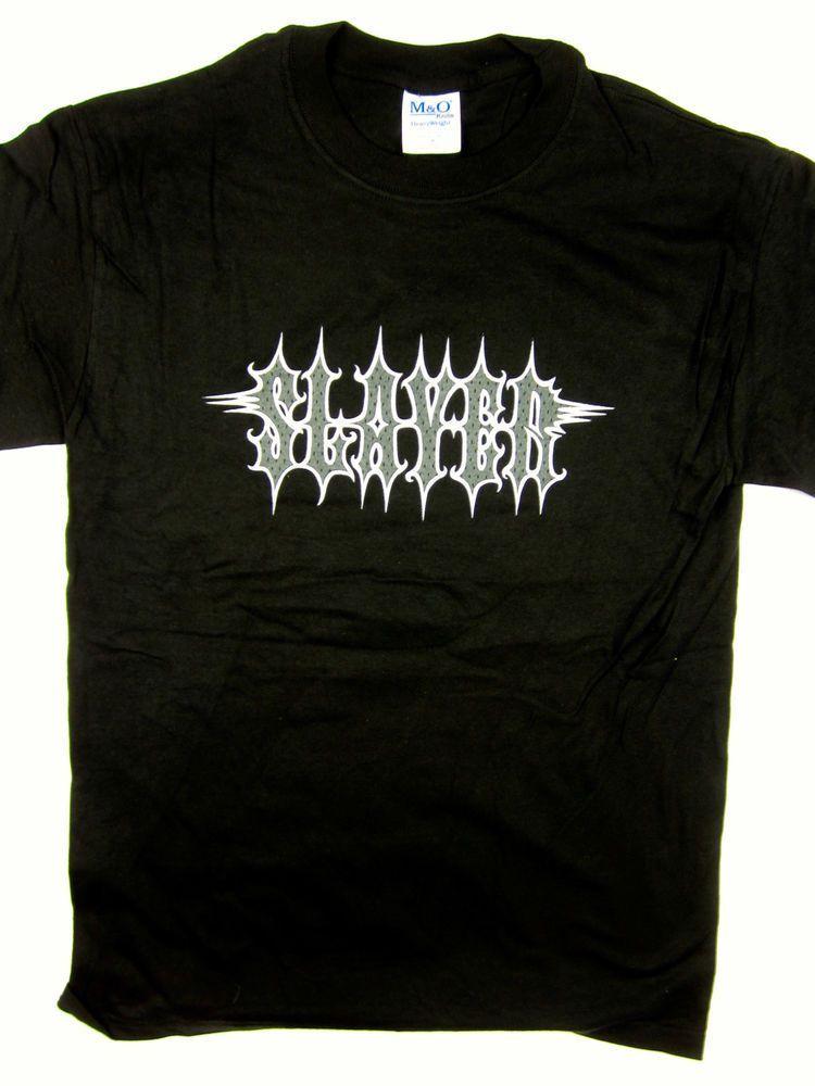 Disciple Rock Band Logo - NEW SLAYER hard rock band Metal Disciple Tour tee shirt men's black