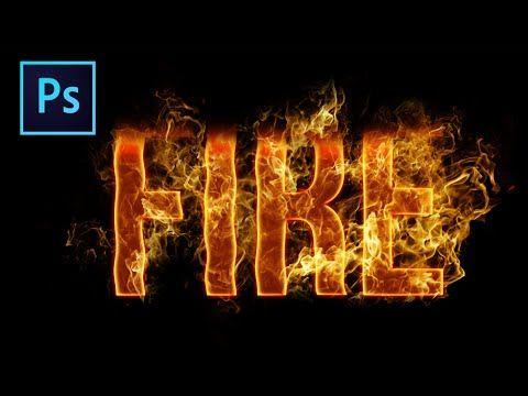 Flaming Letter S Logo - Fire Text Effect • Photohop Tutorial