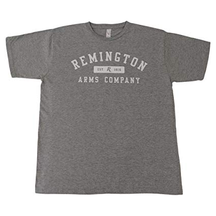 Remington Company Logo - Amazon.com: Remington Men's College Style Logo Short Sleeve T-shirt ...